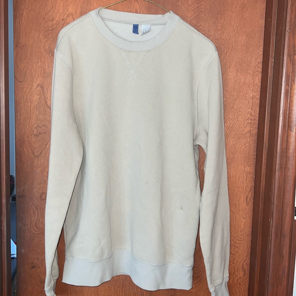 DIVIDED- mens tan sweatshirt- med